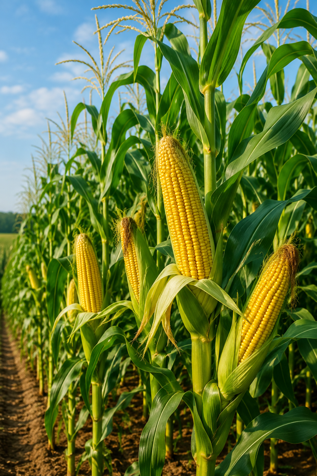 Maize hybrid crop variety in South India