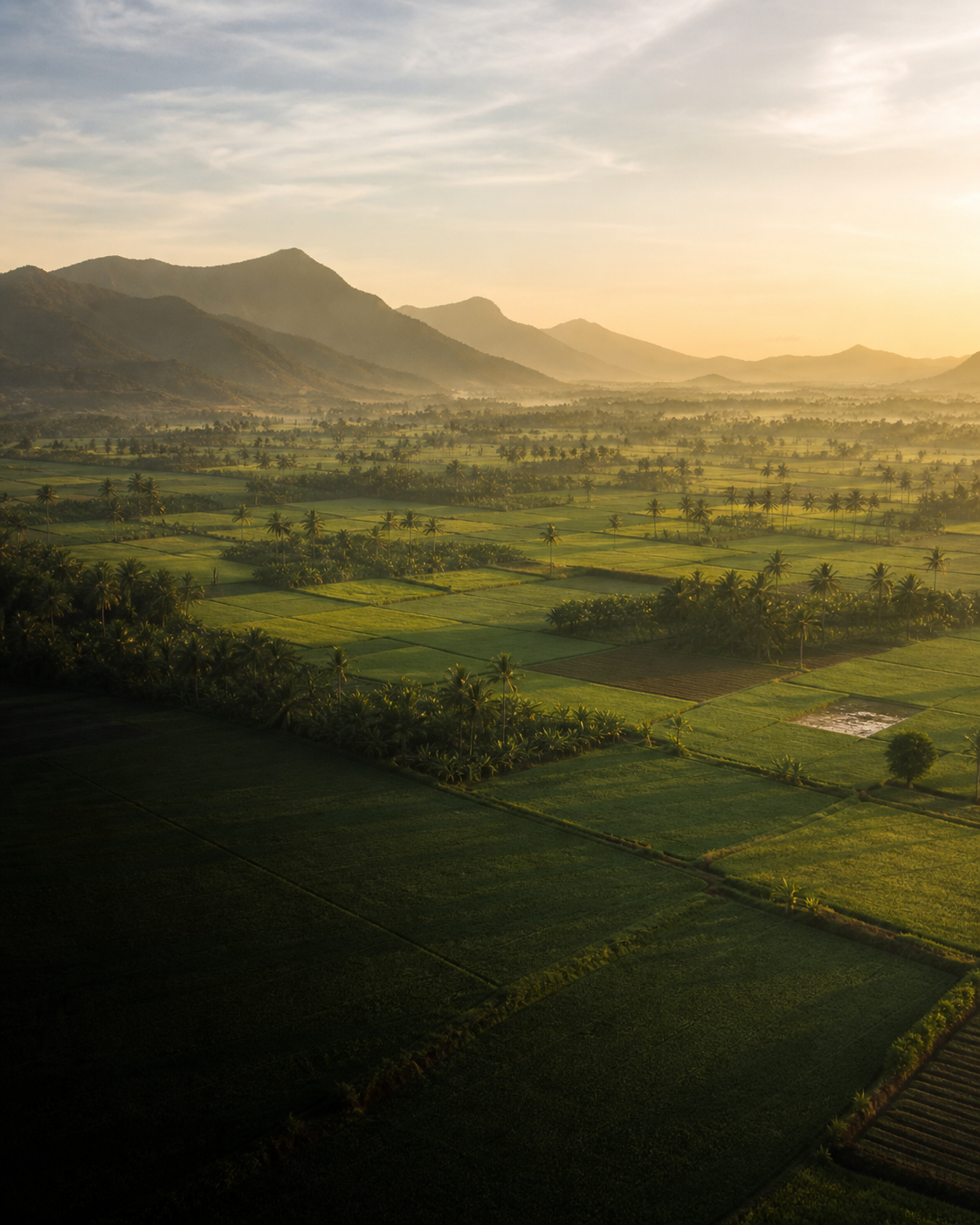 Agricultural landscape representing Dindigul, Tamil Nadu